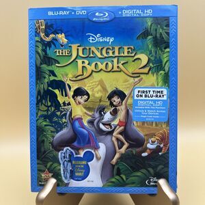 THE JUNGLE BOOK 2 - Disney W/ SLIPCOVER + DVD + BLU-RAY NEW/SEALED